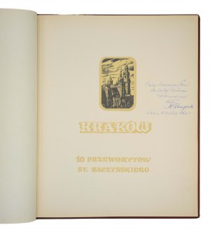 Stanisław Raczyński (1903-1982), Kraków, teka 10 drzeworytów