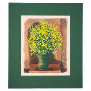 Mojżesz Kisling (1891-1953), Kwiaty w wazonie, 1954