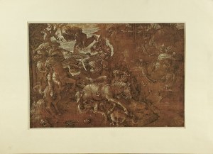 Hans BALDUNG GRIEN (1484/85 - 1545), Walka rycerzy ze śmiercią (Atak śmierci)