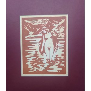 Janusz Kotarbiński (1890-1940), Akt w tatrzańskim potoku,1923