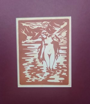 Janusz Kotarbiński (1890-1940), Akt w tatrzańskim potoku,1923