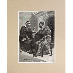 Elviro Andriolli (1836-1893), Conversation on Business, 1888