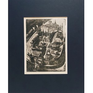 Marian PUCHALSKI (1912-1970), Old Town in Warsaw, 1930s/40s.