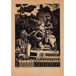 Tadeusz DWORZAŃSKI (1911-1991), Pomnik Jana Sobieskiego w Łazienkach, 1957