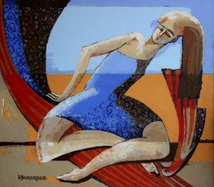 Elżbieta BOUKOURBANE (ur. 1958), Figala, 2021