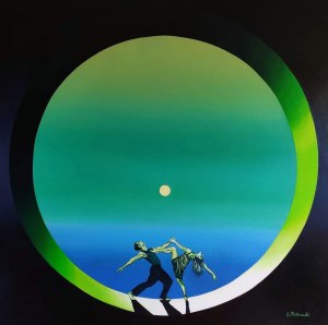 Adam Piotr Rutkowski, Światłokręgi zdarzeń - K4 from the series Light Circus of events-K4/2024