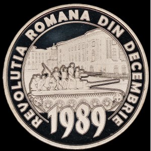 Romania. 50 Bani 1989-2019 Revolution Proof
