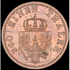 Germany. Prussia 1 Pfenning 1870 A