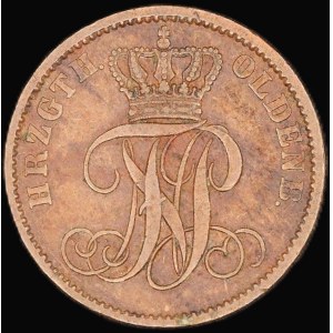 Germany. Oldenburg 1 Schwaren 1860 B
