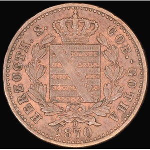 Germany. Saxe-Coburg and Gotha 1 Pfennig 1870