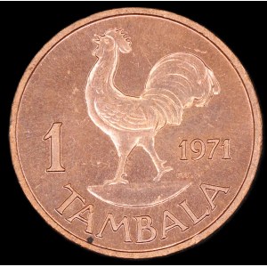 Malawi. 1 Tambala 1971