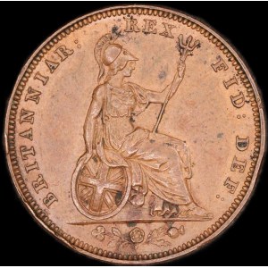 Great Britain. 1 Farthing 1827