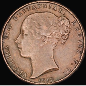 Gibraltar. 1 Quart 1843