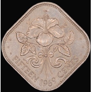 Bahamas. 15 Cents 1969