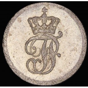 Germany. Mecklenburg Schwerin 3 Pfenninge 1839 Silver