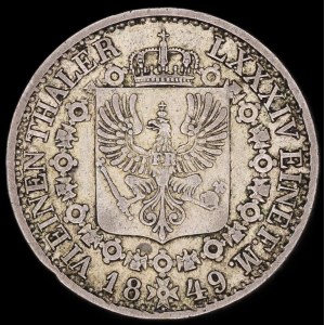 Germany. Prussia 1/6 Taler 1849 A Silver