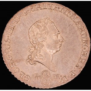 Germany. Brunswick-Lüneburg-Calenberg-Hannover 1/6 Taler 1807 Silver