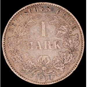 Germany. Empire 1 Mark 1901 G Karlsruhe Silver