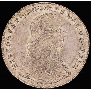 Rakúsko. Salzburg 20 Kreuzer 1802 Striebro