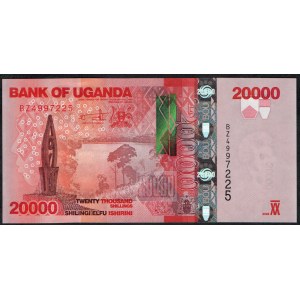 Uganda. 20000 Shillings 2022