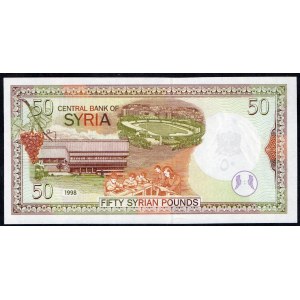 Syria. 50 Pounds 1989