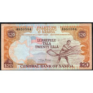 Samoa. 20 Tala 1985