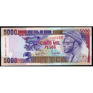 Guinea-Bissau. 5000 Pesos 1993