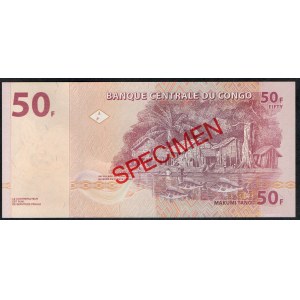Kongo. 50 franků 2007