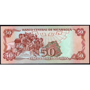 Nicaragua. 50 Cordobas 1985