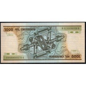 Brazil. 1000 Cruzeiros 1981/86