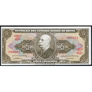 Brazil. 5 Cruzeiros 1964