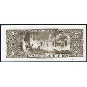 Brazil. 5 Cruzeiros 1964