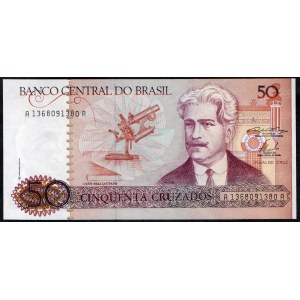 Brazil. 50 Cruzados 1986