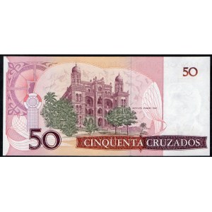 Brazil. 50 Cruzados 1986
