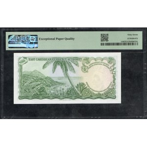 Wschodnie Karaiby. 5 dolarów 1965