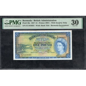 Bermuda. 1 Pound 1957