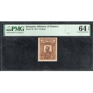 Romania. 25 Bani 1917