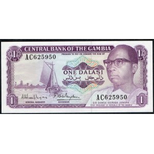 Gambia. 1 Dalasi 1971/1987