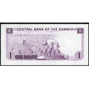 Gambia. 1 Dalasi 1971/1987