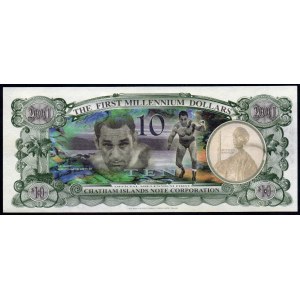 Nuova Zelanda. Isole Chatham 10 dollari 2001