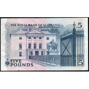 Scotland. 5 Pounds 1967