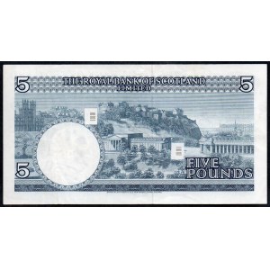 Scotland. 5 Pounds 1970