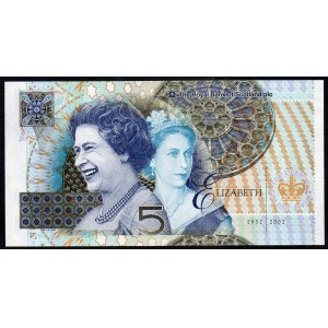 Ecosse. 5 livres 2002