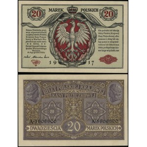Poland, 20 Polish marks, 9.12.1916