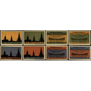 Śląsk, zestaw: 10, 15, 25, 50 fenigów, 1921