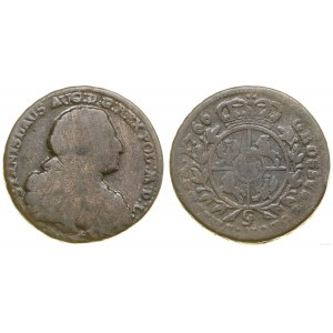 Polska, trojak, 1766 g, Kraków