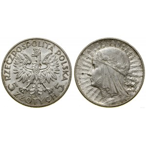 Poľsko, 5 zlotých, 1932, Anglicko