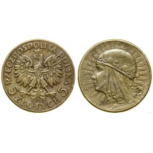 Poland, 5 zloty - period forgery, 1933, Warsaw
