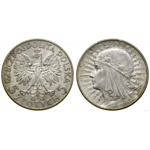 Poland, 5 zloty, 1934, Warsaw