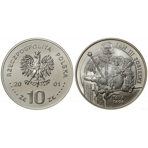 Poland, 10 zloty, 2001, Warsaw